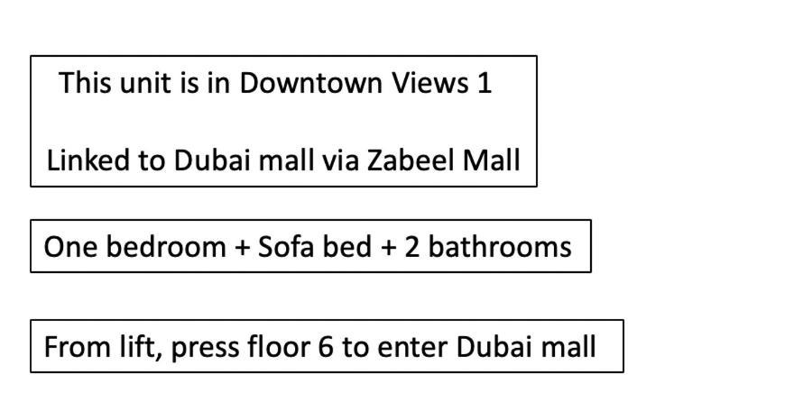 Downtown Al Bahar Appartement *